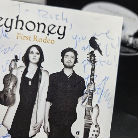 Honeyhoney CD First Rodeo Signed Autographed Indie Folk Rock Album 2008 With Not - Picture 6 of 7